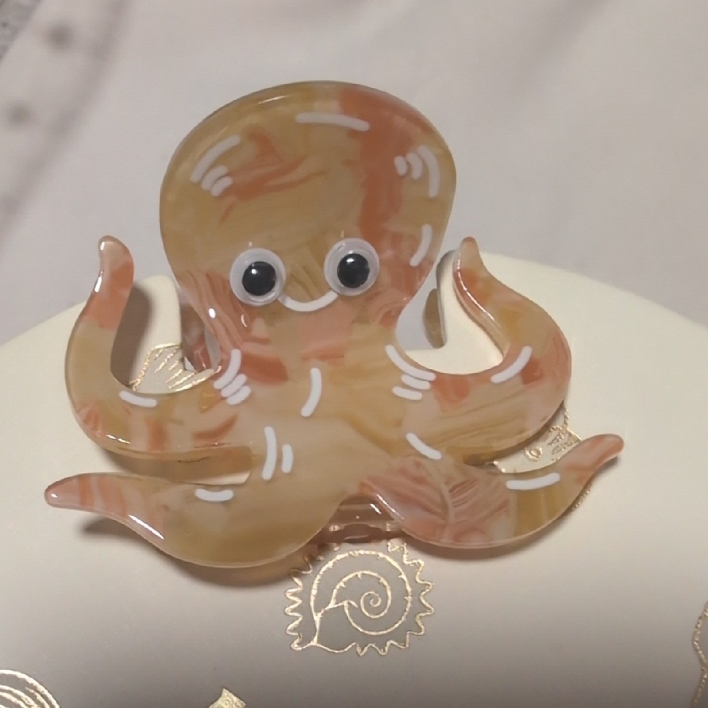 Piper K Marine Ocean Animal Hair Claw Clips - Picture 3 of 7